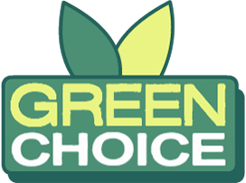 Yellow-green choice badge