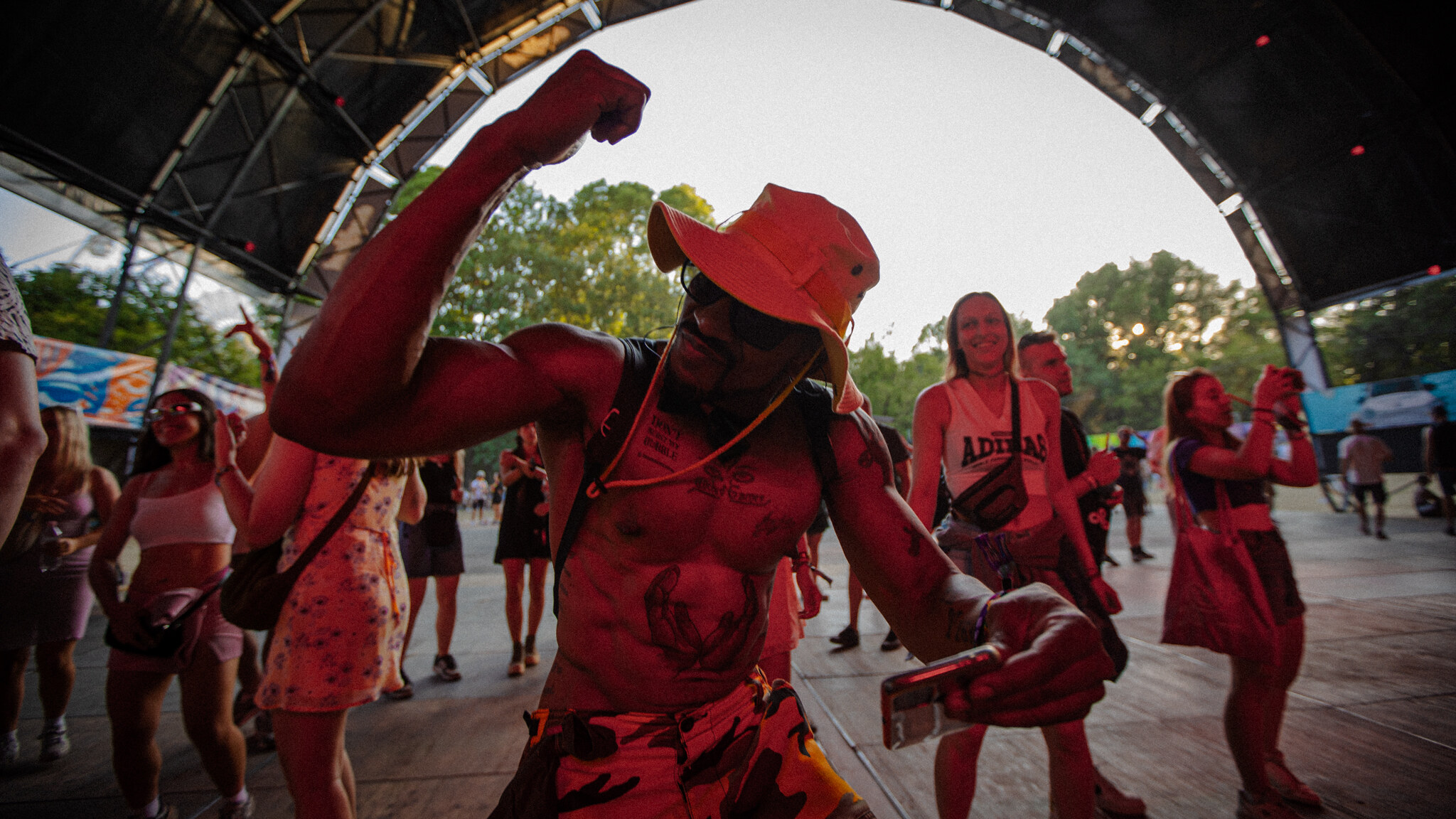 dropYard stage at Sziget 2025