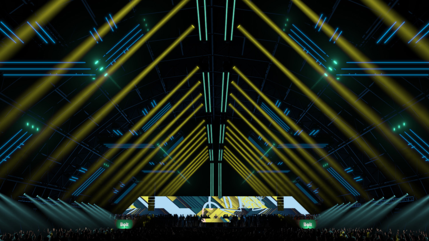 BOLT Night Stage Youtube